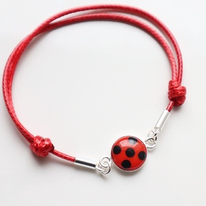 Set cadou Ladybug cercei și brățară - bijuterii - seturi de bijuterii - Artynos.ro