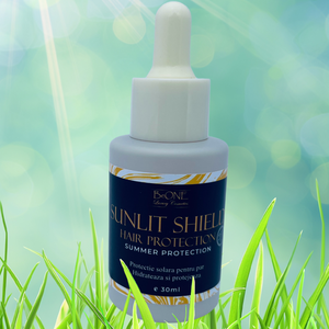 SUNLIT SHIELD HAIR PROTECTION 100% NATURAL PROTECTIE SOLARA, Baie și Frumusețe, Accesorii de îngrijire personală, Loțiune de corp, unt de corp, , ARTYNOS