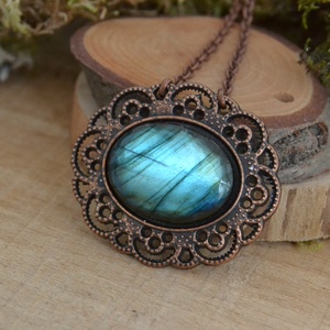 Pandantive cu labradorite - bijuterii - coliere - coliere cameo - Artynos.ro