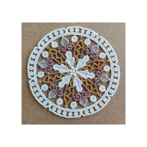 Mandala  Suport Pahar  , Casă & Stil de viață, Accesorii pentru decorat casa, Decorațiuni cu tematică spirituală, Mandala, Broderie, ARTYNOS