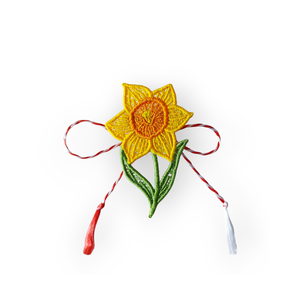 Martisor Narcisa Martie , Bijuterii, Mărțișor, Broderie, ARTYNOS