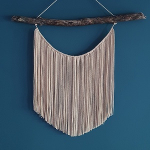 Decoratiune Perete din Driftwood si Sfoara, Casă & Stil de viață, Accesorii pentru decorat casa, Decorațiuni de pereți, decorațiuni suspendate, Decorațiuni perete, macramé, Împletitură, ARTYNOS