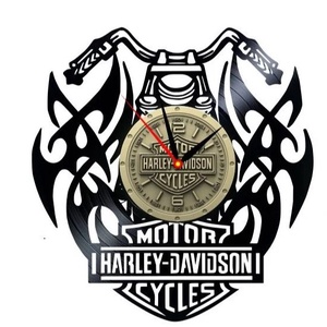 HARLEY DAVIDSON-ceas de perete, Accesorii locuință, Accesorii pentru decorat casa, Decorațiuni de pereți, decorațiuni suspendate, Ceasuri de perete, , ARTYNOS