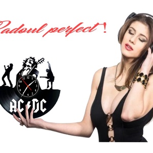 AC-DC-ceas de perete - accesorii locuință - accesorii pentru decorat casa - decorațiuni de pereți, decorațiuni suspendate - ceasuri de perete - Artynos.ro