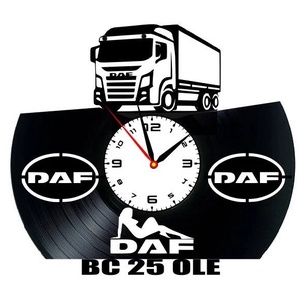 DAF-ceas de perrete- (personalizabil) - accesorii locuință - accesorii pentru decorat casa - decorațiuni de pereți, decorațiuni suspendate - ceasuri de perete - Artynos.ro