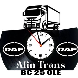 DAF-ceas de perrete- (personalizabil), Accesorii locuință, Accesorii pentru decorat casa, Decorațiuni de pereți, decorațiuni suspendate, Ceasuri de perete, , ARTYNOS