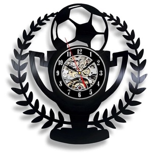 CAMPIONI LA FOTBAL- CEAS DE PERETE, Accesorii locuință, Accesorii pentru decorat casa, Decorațiuni de pereți, decorațiuni suspendate, Ceasuri de perete, Sculptură, ARTYNOS