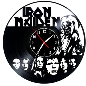 IRON MAIDEN-ceas de perete - accesorii locuință - accesorii pentru decorat casa - decorațiuni de pereți, decorațiuni suspendate - ceasuri de perete - Artynos.ro