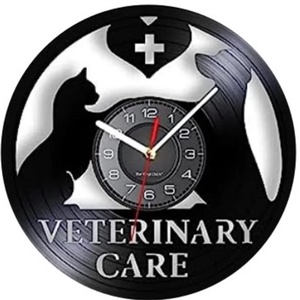 CLINICA VETERINARA- ceas de perete - accesorii locuință - accesorii pentru decorat casa - decorațiuni de pereți, decorațiuni suspendate - ceasuri de perete - Artynos.ro