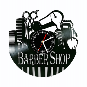 BARBERSHOP-ceas de perete, Accesorii locuință, Accesorii pentru decorat casa, Decorațiuni de pereți, decorațiuni suspendate, Ceasuri de perete, , ARTYNOS