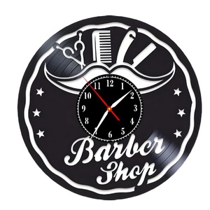 BARBERSHOP-ceas de perete, Accesorii locuință, Accesorii pentru decorat casa, Decorațiuni de pereți, decorațiuni suspendate, Ceasuri de perete, , ARTYNOS