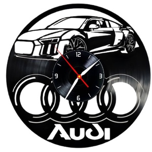 AUDI-ceas de perete - accesorii locuință - accesorii pentru decorat casa - decorațiuni de pereți, decorațiuni suspendate - ceasuri de perete - Artynos.ro