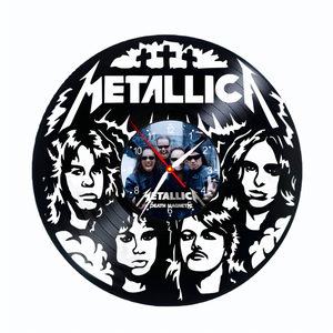 METALLICA-ceas de perete, Accesorii locuință, Accesorii pentru decorat casa, Decorațiuni de pereți, decorațiuni suspendate, Ceasuri de perete, , ARTYNOS