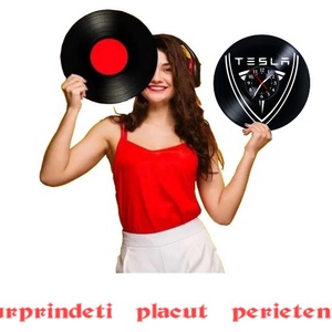 TESLA-ceas de perete - accesorii locuință - accesorii pentru decorat casa - decorațiuni de pereți, decorațiuni suspendate - ceasuri de perete - Artynos.ro