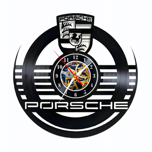 PORSCHE-ceas de perete - accesorii locuință - accesorii pentru decorat casa - decorațiuni de pereți, decorațiuni suspendate - ceasuri de perete - Artynos.ro