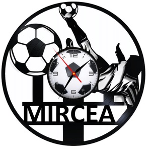 FOTBAL-ceas de perete - accesorii locuință - accesorii pentru decorat casa - decorațiuni de pereți, decorațiuni suspendate - ceasuri de perete - Artynos.ro