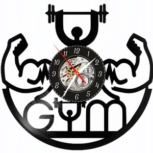 GYM- ceas de perete, Accesorii locuință, Accesorii pentru decorat casa, Decorațiuni de pereți, decorațiuni suspendate, Ceasuri de perete, , ARTYNOS