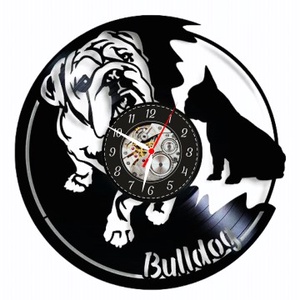 BULLDOG- ceas de perete - casă & stil de viață - accesorii pentru decorat casa - decorațiuni de pereți, decorațiuni suspendate - ceasuri de perete - Artynos.ro