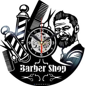 BARBERSHOP-ceas de perete, Accesorii locuință, Accesorii pentru decorat casa, Decorațiuni de pereți, decorațiuni suspendate, Ceasuri de perete, , ARTYNOS