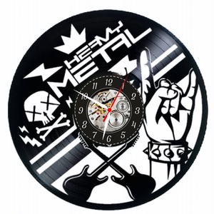 HEAVY METAL-ceas de perete - casă & stil de viață - accesorii pentru decorat casa - decorațiuni de pereți, decorațiuni suspendate - ceasuri de perete - Artynos.ro