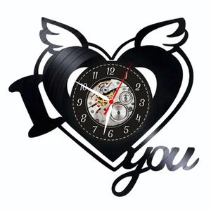 I LOVE YOU-ceas de perete, Accesorii locuință, Accesorii pentru decorat casa, Decorațiuni de pereți, decorațiuni suspendate, Ceasuri de perete, , ARTYNOS