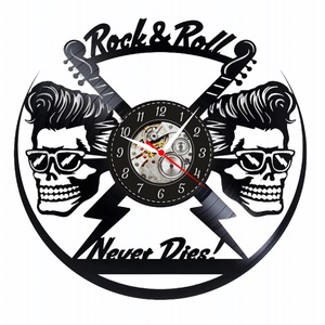 ROCK and ROLL- ceas de perete - casă & stil de viață - accesorii pentru decorat casa - decorațiuni de pereți, decorațiuni suspendate - ceasuri de perete - Artynos.ro