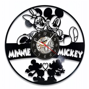 MINNIE  and MICKEY-ceas de perete, Accesorii locuință, Accesorii pentru decorat casa, Decorațiuni de pereți, decorațiuni suspendate, Ceasuri de perete, , ARTYNOS