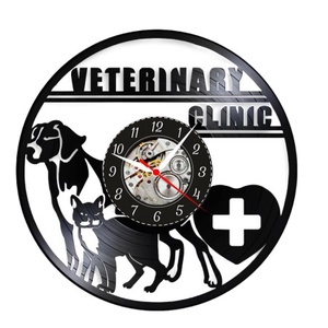 CLINICA VETERINARA- ceas de perete, Casă & Stil de viață, Accesorii pentru decorat casa, Decorațiuni de pereți, decorațiuni suspendate, Ceasuri de perete, , ARTYNOS