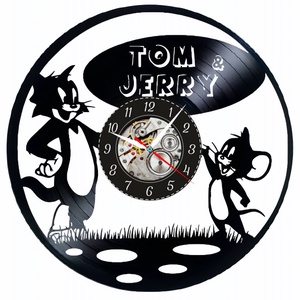 TOM SI JERRY- ceas de perete - casă & stil de viață - accesorii pentru decorat casa - decorațiuni de pereți, decorațiuni suspendate - ceasuri de perete - Artynos.ro