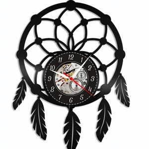 Dream Catcher- ceas de perete, Casă & Stil de viață, Accesorii pentru decorat casa, Decorațiuni de pereți, decorațiuni suspendate, Ceasuri de perete, , ARTYNOS