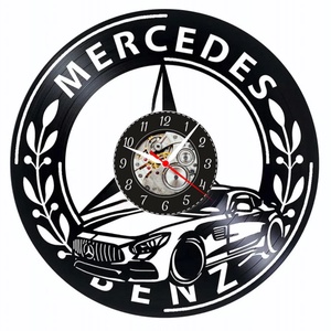 MERCEDES BENZ -ceas de perete - casă & stil de viață - accesorii pentru decorat casa - decorațiuni de pereți, decorațiuni suspendate - ceasuri de perete - Artynos.ro