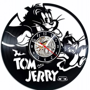 TOM si  JERRY- ceas de perete - casă & stil de viață - accesorii pentru decorat casa - decorațiuni de pereți, decorațiuni suspendate - ceasuri de perete - Artynos.ro