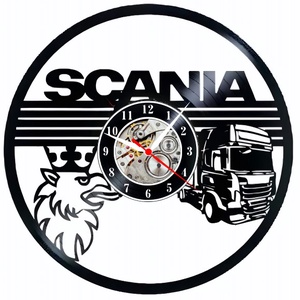 SCANIA- ceas de perete - casă & stil de viață - accesorii pentru decorat casa - decorațiuni de pereți, decorațiuni suspendate - ceasuri de perete - Artynos.ro