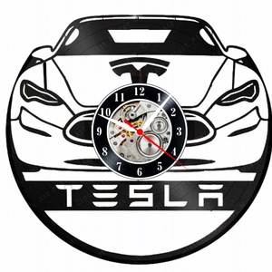 TESLA-ceas de perete - casă & stil de viață - accesorii pentru decorat casa - decorațiuni de pereți, decorațiuni suspendate - ceasuri de perete - Artynos.ro