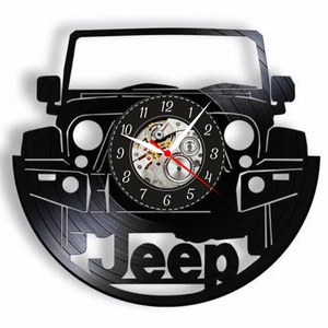 JEEP -ceas de petrete, Accesorii locuință, Accesorii pentru decorat casa, Decorațiuni de pereți, decorațiuni suspendate, Ceasuri de perete, , ARTYNOS