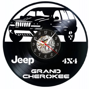 JEEP WRANGLER GRAND CHEROKE - ceas de perete, Casă & Stil de viață, Accesorii pentru decorat casa, Decorațiuni de pereți, decorațiuni suspendate, Ceasuri de perete, , ARTYNOS