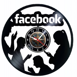 FACEBOOK- ceas de perete - Artynos.ro