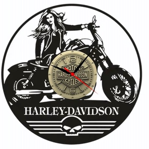 HARLEY DAVIDSON-ceas de perete, Casă & Stil de viață, Accesorii pentru decorat casa, Decorațiuni de pereți, decorațiuni suspendate, Ceasuri de perete, , ARTYNOS