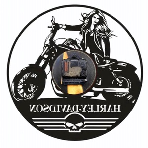 HARLEY DAVIDSON-ceas de perete - casă & stil de viață - accesorii pentru decorat casa - decorațiuni de pereți, decorațiuni suspendate - ceasuri de perete - Artynos.ro