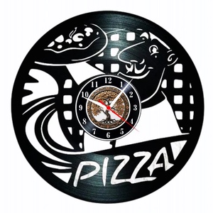 PIZZA-ceas de perete, Casă & Stil de viață, Accesorii pentru decorat casa, Decorațiuni de pereți, decorațiuni suspendate, Ceasuri de perete, , ARTYNOS