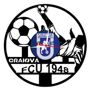 F.C. UNIVERSITATEA CRAIOVA 1948- ceas de perete - Artynos.ro