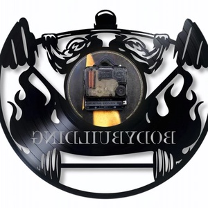 BODY BUILDING-ceas de perete - casă & stil de viață - accesorii pentru decorat casa - decorațiuni de pereți, decorațiuni suspendate - ceasuri de perete - Artynos.ro