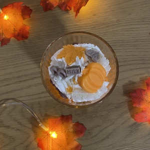 Lumânare parfumată Autumn milkshake 230g - casă & stil de viață - lumânări, parfumuri, arome - lumânare - lumânări artizanale - Artynos.ro