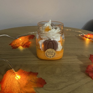 Lumânare parfumată mini Autumn milkshake 160g - Artynos.ro