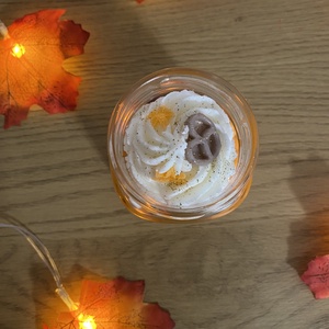 Lumânare parfumată mini Autumn milkshake 160g - casă & stil de viață - lumânări, parfumuri, arome - lumânare - lumânări artizanale - Artynos.ro