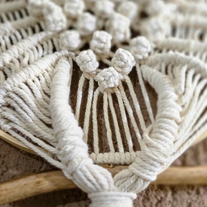 Bufnita macrame - casă & stil de viață - accesorii pentru decorat casa - decorațiuni de pereți, decorațiuni suspendate - decorațiuni perete, macramé - Artynos.ro