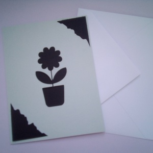 Felicitare Floare - casă & stil de viață - papetărie de hârtie - card cadou - Artynos.ro