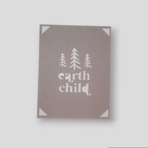 Felicitare Earth Child - casă & stil de viață - papetărie de hârtie - invitații - Artynos.ro