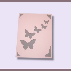 Felicitare 'Butterflies' - casă & stil de viață - papetărie de hârtie - invitații - Artynos.ro