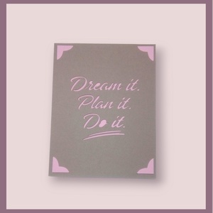 Felicitare 'Dream it' - casă & stil de viață - papetărie de hârtie - invitații - Artynos.ro